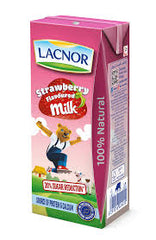 LACNOR MILK STRAWBERRY 180ML