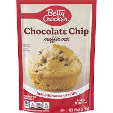 Betty Crocker Chocolate Chips Muffin Mix 500g