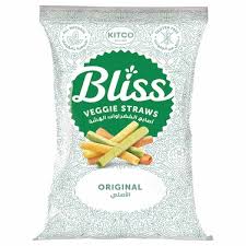 Kitco Bliss Original Veggie Straw Chips - Gluten Free 135gm