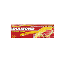 DIAMOND ZIPPER BAG