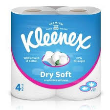 Kleenex Cottonelle Extra Dry 4 Rolls