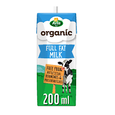 ARLA ORGANIC FF MILK 200ML