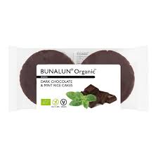 Bunalun Organic Dark Choco&mint Rice Cake 100gm