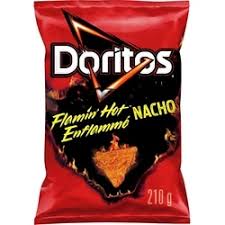 Doritos Flamin Hot Tortilla Chips 120gm