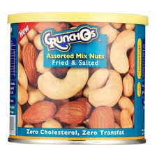 CRUNCHOS ASSRTD MIX NUT 200G CAN