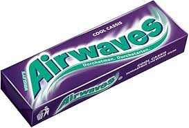 Wrigleys Airwaves Chewing Gums Blackcurrant Flavor - Sugar Free