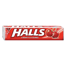 Halls Hard Candy Cherry Flavor 8S