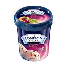 LONDON DAIRY FRUITS & CREAM 500ML