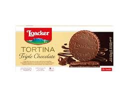 Loacker Gran Pasticceria Triple Dark Chocolate Tortina
