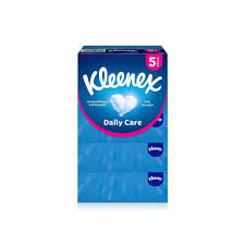 Kleenex Daily Care Facial Tissues 2ply 150 TissuesX5PCS OTR