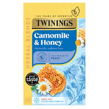TWININGS CHAMOMILE & HONEY TEA BAGS 20 PER PACK