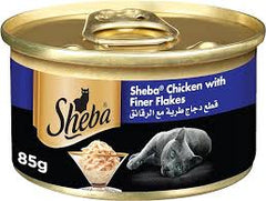 Sheba Chicken E/fingerflakes 85gm