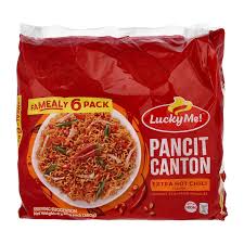 LUCKEY ME HOTCHILLI FRIED NOODELS 6X60GM