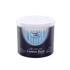 Cool & Cool Green Cotton Swabs 300Per Pack