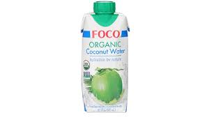 FOCO ORGANIC COCONUT WATER 330ML