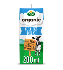 Arla Organic Ff Milk 200ml