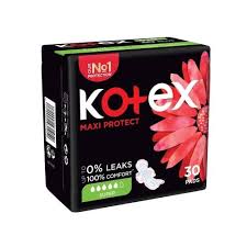 Kotex Soft Maxi Protect 30 Pads