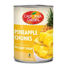 C.GARDEN PINEAPPLE CHUNKS 565GM