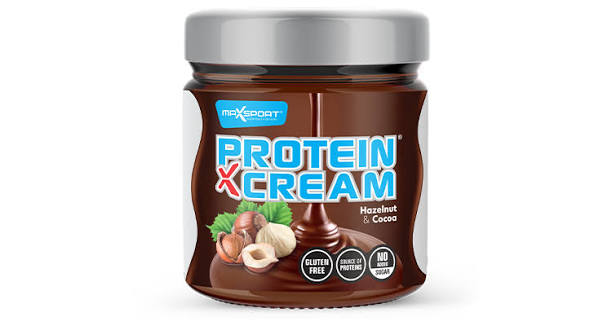 Max Sport Proteinx Hazelnut & Cocoa Cream Spread - Gluten Free, Palm Oil Free, No Added Sugar