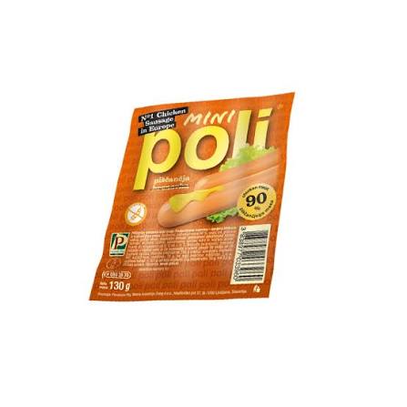 Perutnina Poli Mini Franfurter 130gm