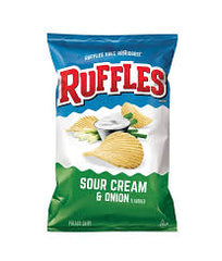 Ruffles Sour Cream&onion 6.5oz
