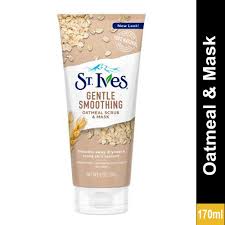 St. Ives Gentle Smoothing Oatmeal Facial Scrub & Mask 170GM