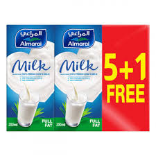ALMARAI 5+1 MILK 200ML