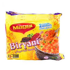 Maggi 2 Minute Instant Noodles Biryani Flavor 77g