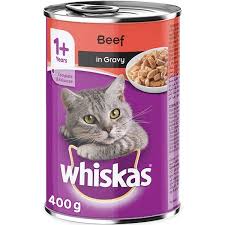 Whiskas Beef In Gravy 400gm