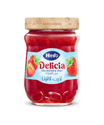 HERO STRAWBERRY JAM LIGHT 320GM