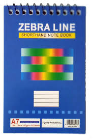 Shorthand Note Book A7