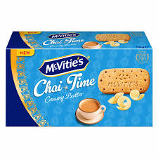 Mcvities Chai Time Creamy Butetr Biscuits 100 Gm
