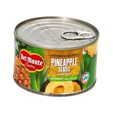 DEL MONTE SLICED PINEAPPLE 235GM