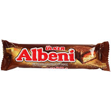 Ulker Albeni Milk Chocolate Biscuit Bar With Caramel 31gm