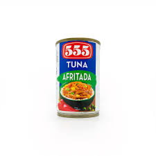 555 TUNA AFRITADA 155G