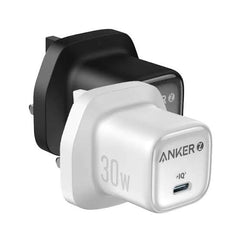 Anker Zolo 30w Fast Wall Charger - White, 3 Pin