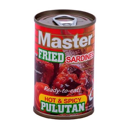Master Tuna Fried Sardine 155 Gm