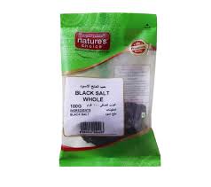 NATURE CHOICE BLACK SALT WHOLE 100GM