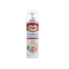 PRESIDENT WHIPPED Dairy Products CREAM250ML