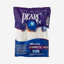 Pearl Cottom Pads 80Sx3 Pcs