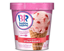 Baskin Robbins Very Berry Strawberry Ice Cream 500ML