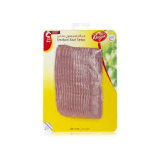 KHAZAN SMOKED BEEF STRIPS 180GM