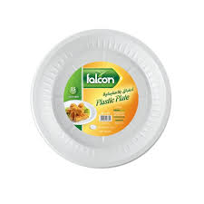 Falcon Plastic Plate 25pc 26cm M7