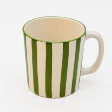 XPO Love White & Green 250ml Ceramic Mug