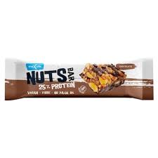 Maxlife 25% Protein Nut Bar With Chocolate - Vegan, Gluten Free, Palm Oil Free