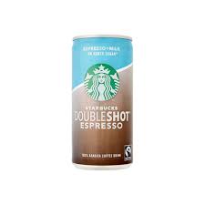 STARBUCKS DOUBLESHOT NO ADDED SUGAR 200 ML