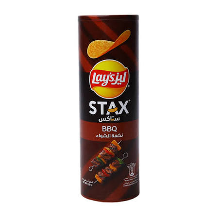 Lays Stax Bbq 170gm