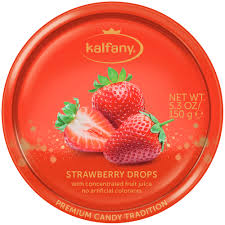 Kalfany Bon Bon Strawberry Candies 150gm