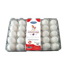 Lactio Large White Eggs - no added hormones 30PCS