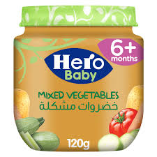 HERO BABY MIXED VEGITABLES PURE 125ML